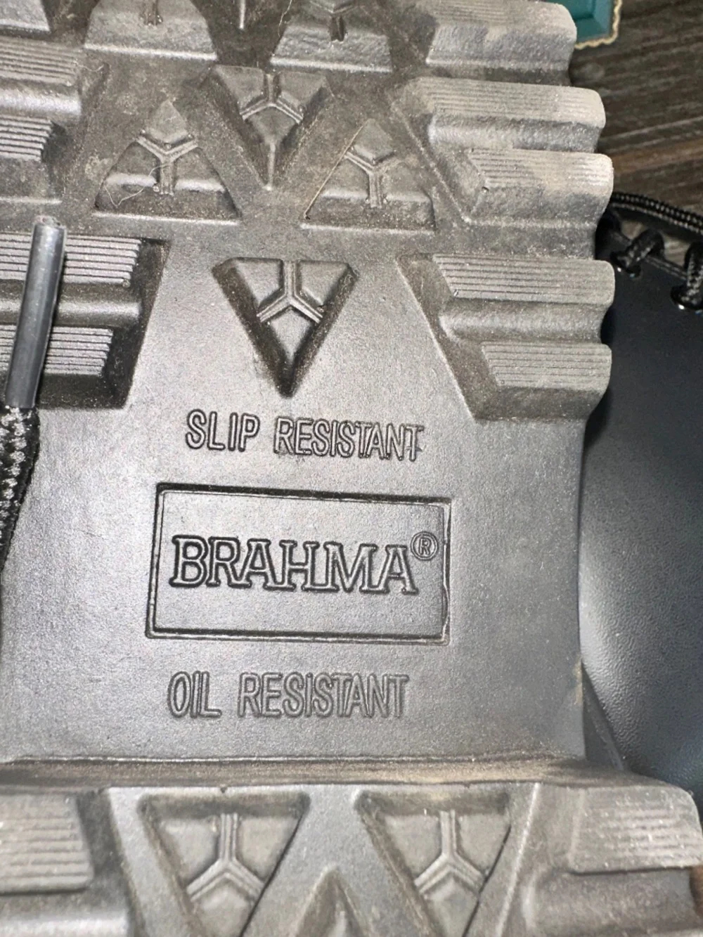 Brahma Boot Sz 7w Combat Style Black